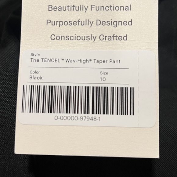 NWT Everlane The Tencel Way High Taper Pant - Picture 3 of 16
